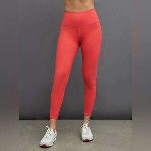 CARBON38 Ribbed 7/8 Legging cayenne size XS